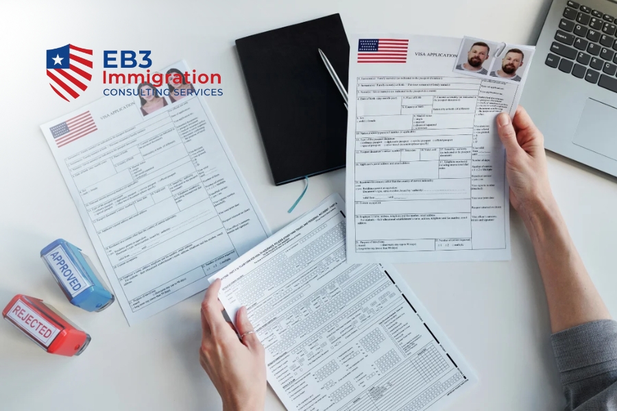 Năm 2024, tỷ lệ chấp thuận I-140 EB-3 là 89,2%, lao động phổ thông đạt 92,1% cao nhất