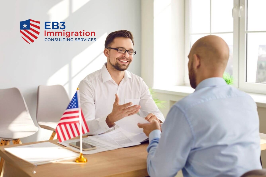 Phỏng vấn EB3 chủ yếu nhằm xác minh Job Offer là thật và ứng viên đủ năng lực đảm nhận công việc