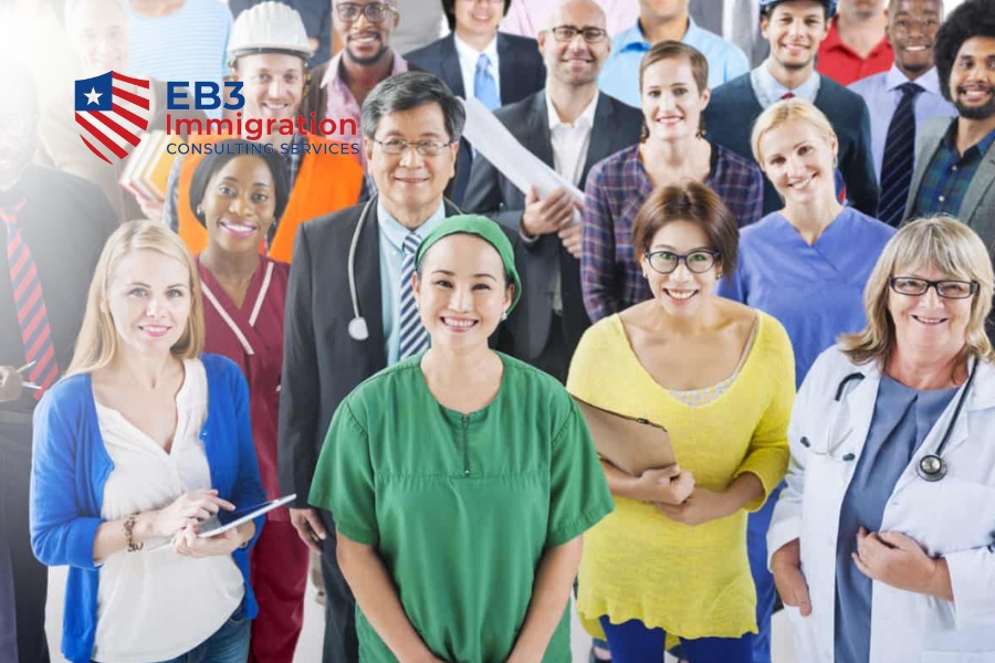 Ứng viên EB3 phải từ 18–45 tuổi, sức khỏe tốt, lý lịch sạch và tài chính hợp pháp