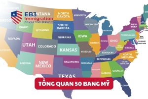 Mỹ có 50 bang với chi phí, thị trường lao động và chất lượng sống khác nhau ảnh hưởng EB3