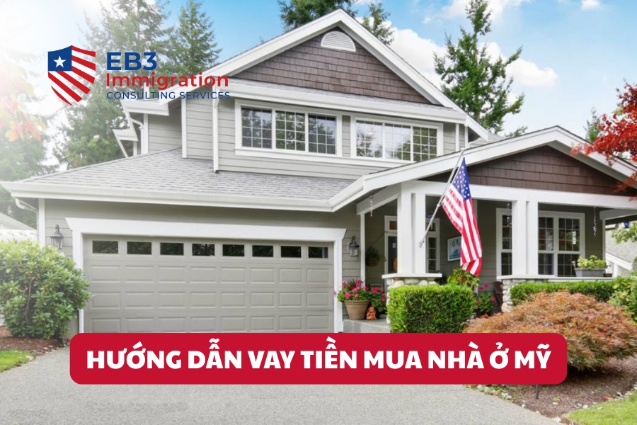 Người EB3 có thể mua nhà tại Mỹ nhờ vay tín dụng, vì giá nhà trung bình khoảng 460.000 USD
